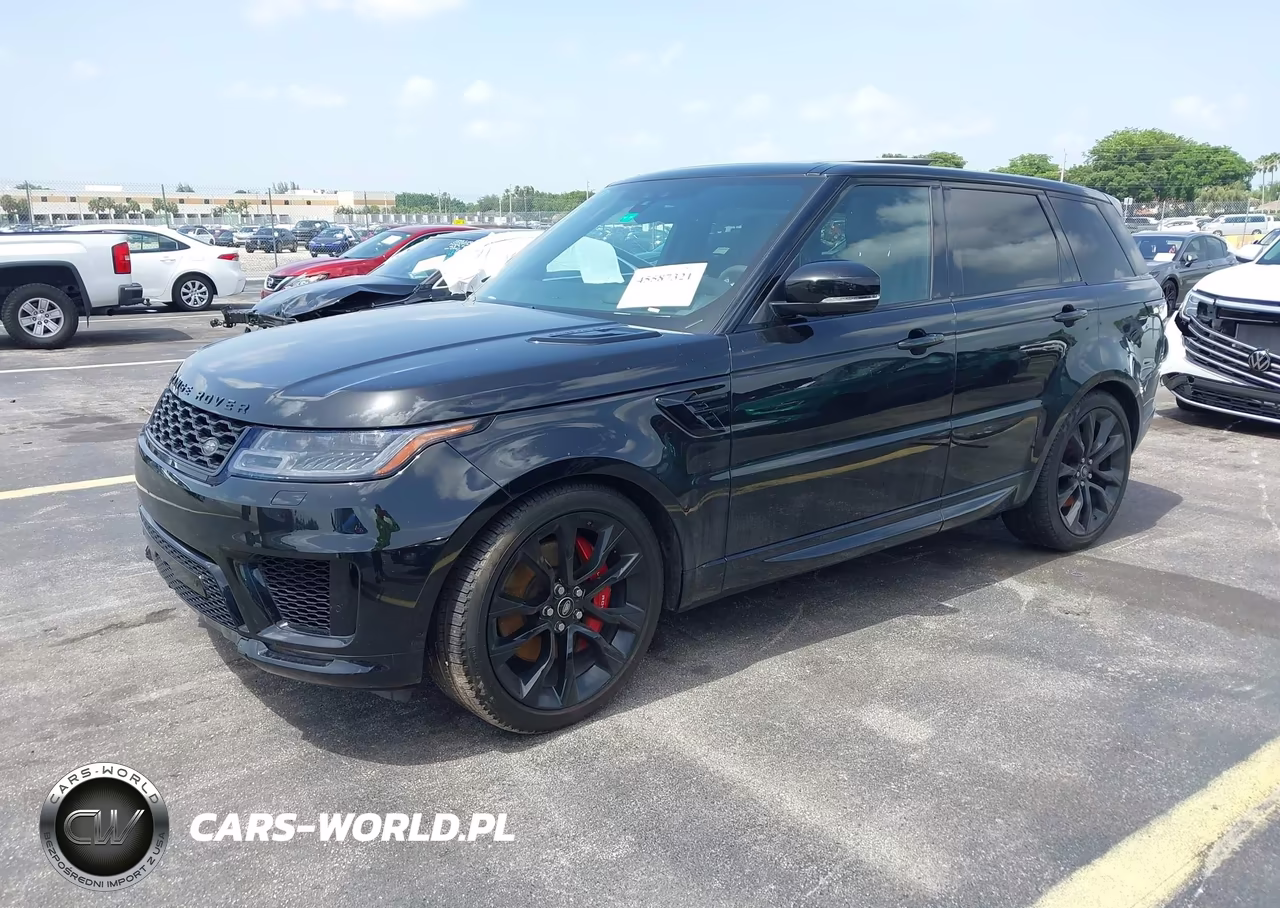 2021 Land Rover Range Rover Sport Hst Mhev VIN:SALWS2RU5MA776106 - 2