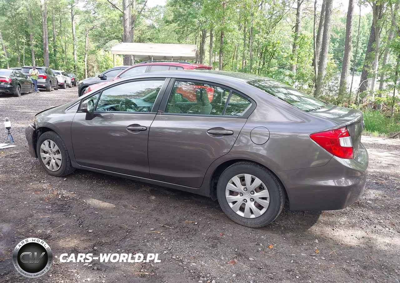 2012 Honda Civic Lx VIN:2HGFB2F5XCH503460 - 3
