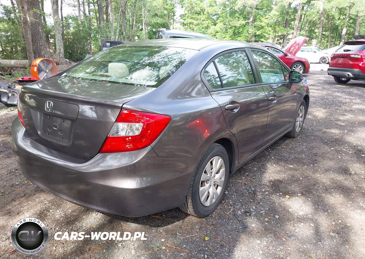 2012 Honda Civic Lx VIN:2HGFB2F5XCH503460 - 4