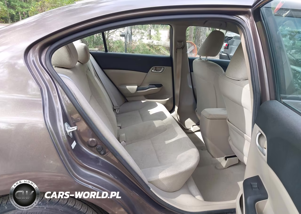 2012 Honda Civic Lx VIN:2HGFB2F5XCH503460 - 8