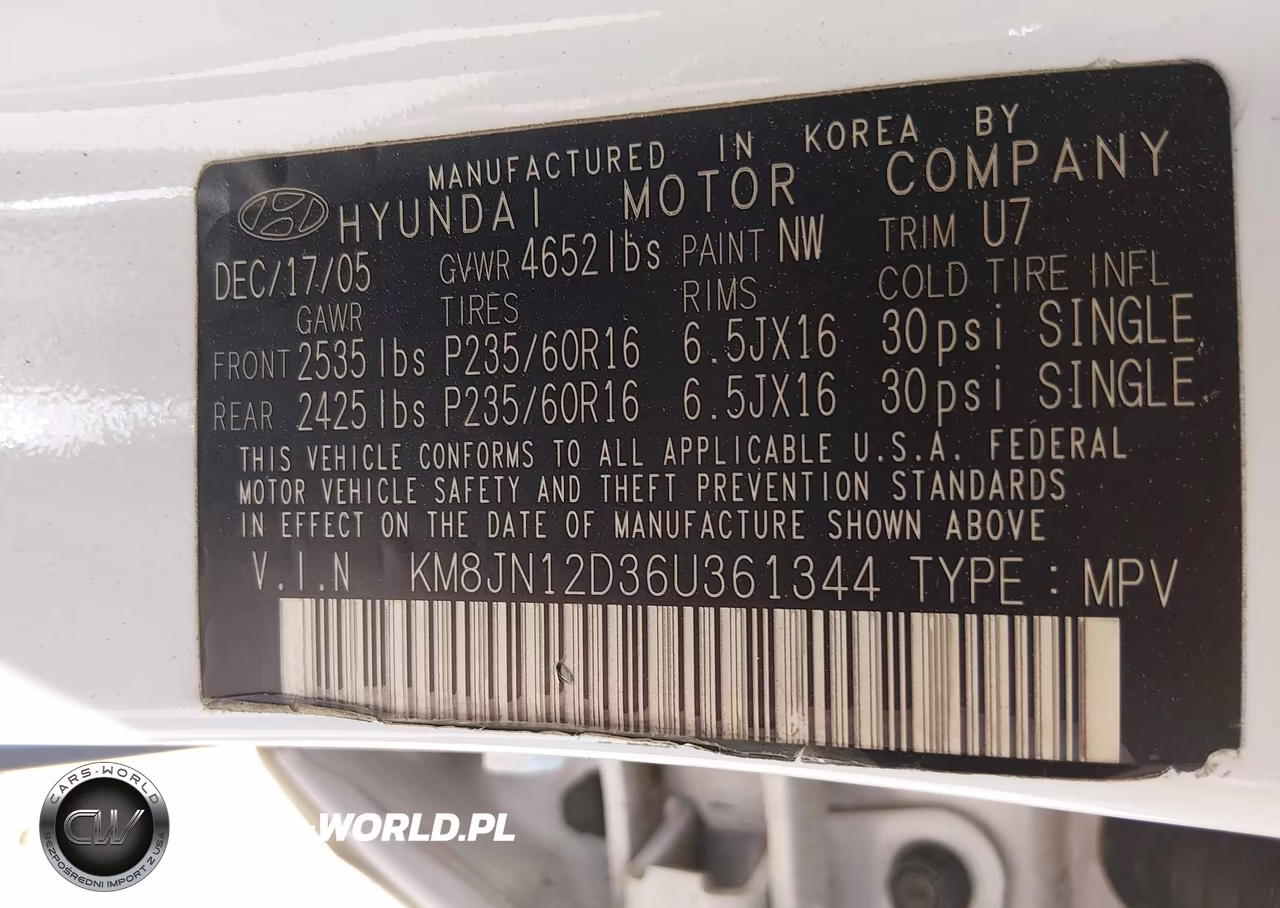 2006 Hyundai Tucson Gls-Limited VIN:KM8JN12D36U361344 - 9