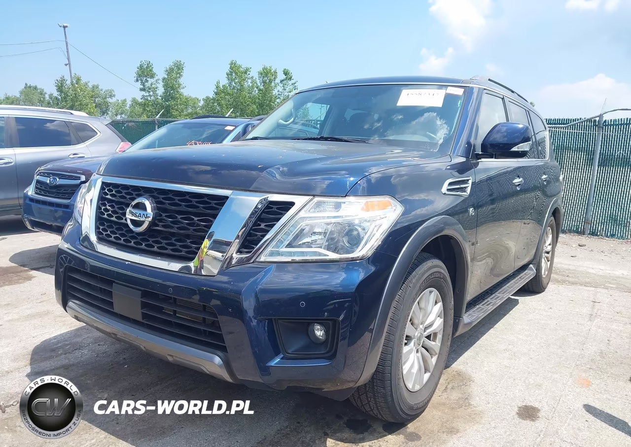 2019 Nissan Armada Sv VIN:JN8AY2NC8KX512258 - 2