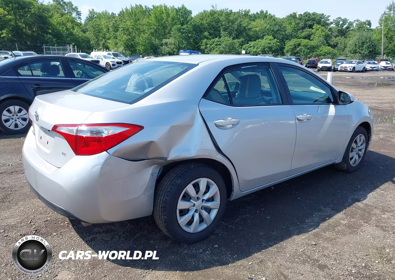 2015 Toyota Corolla Le VIN:5YFBURHE7FP303437 - 6