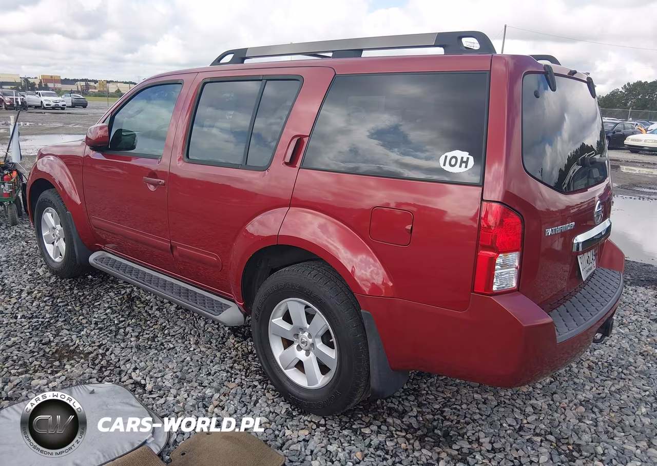 2008 Nissan Pathfinder Se VIN:5N1AR18U68C646544 - 3