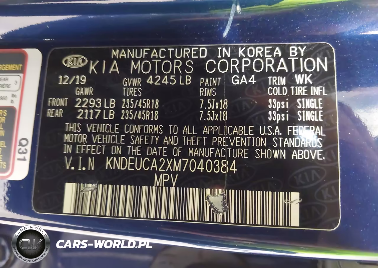 2021 Kia Seltos S Turbo VIN:KNDEUCA2XM7040384 - 9