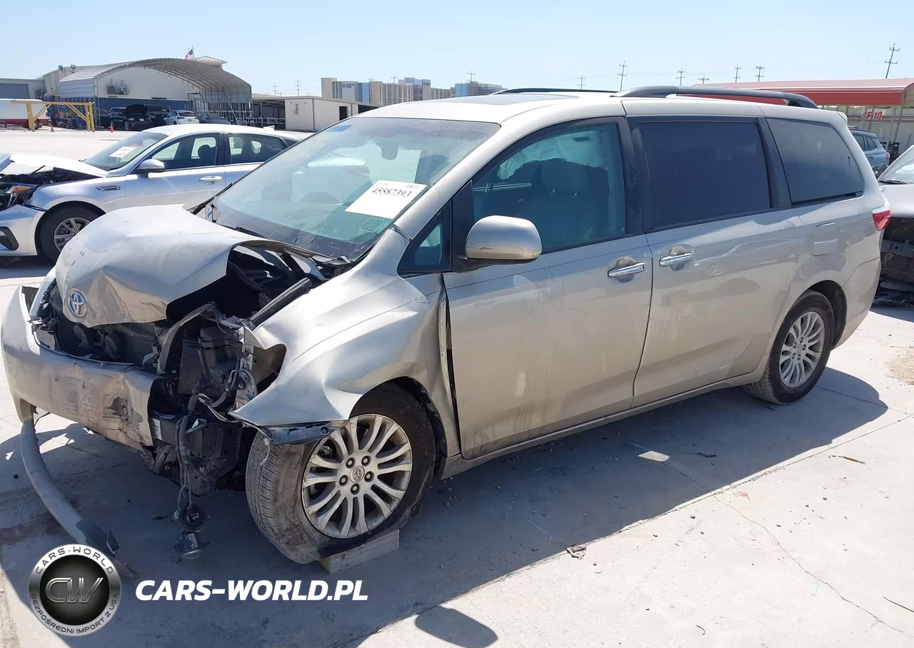 2016 Toyota Sienna Xle 8 Passenger VIN:5TDYK3DC6GS741912 - 2