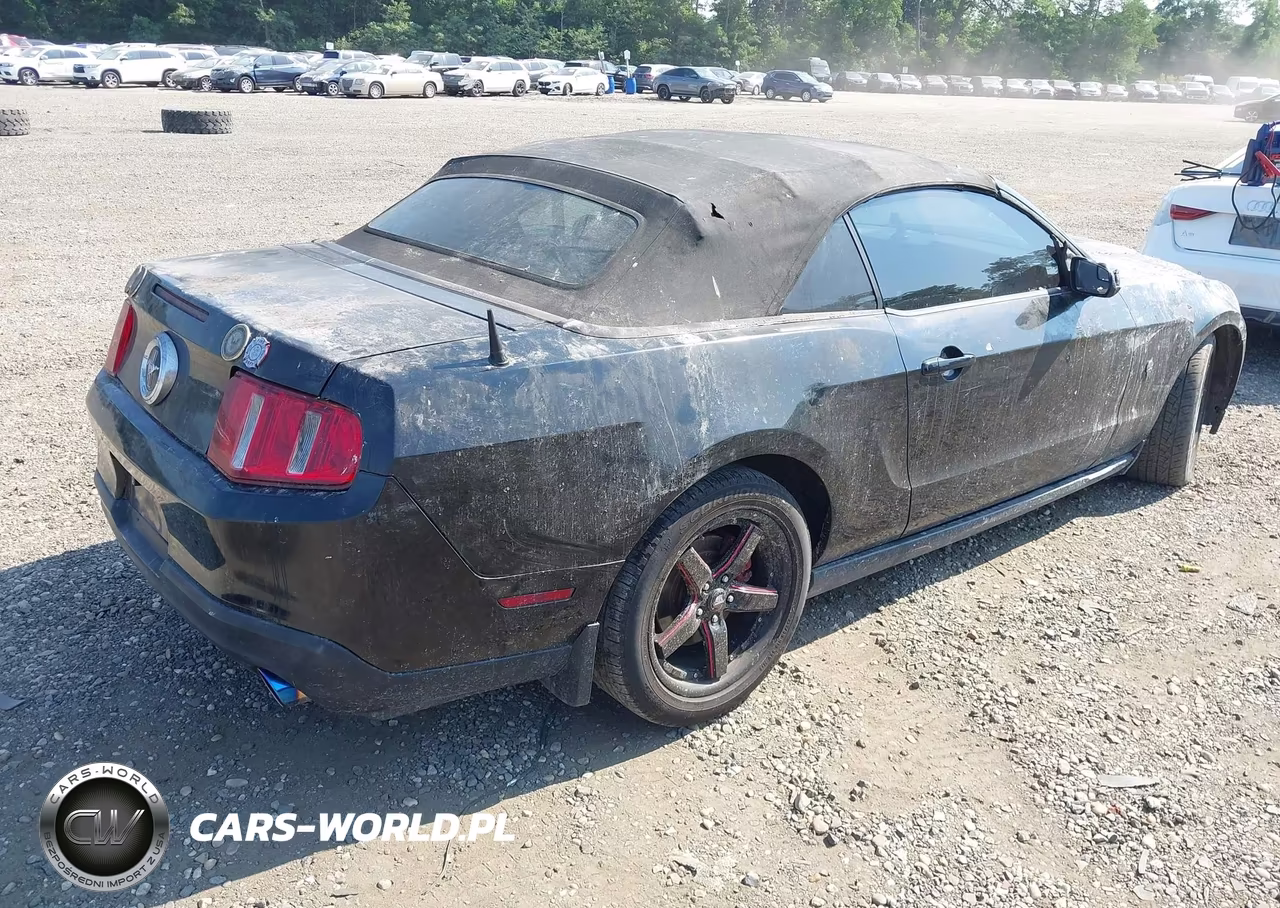 2012 Ford Mustang V6 VIN:1ZVBP8EM8C5242098 - 4