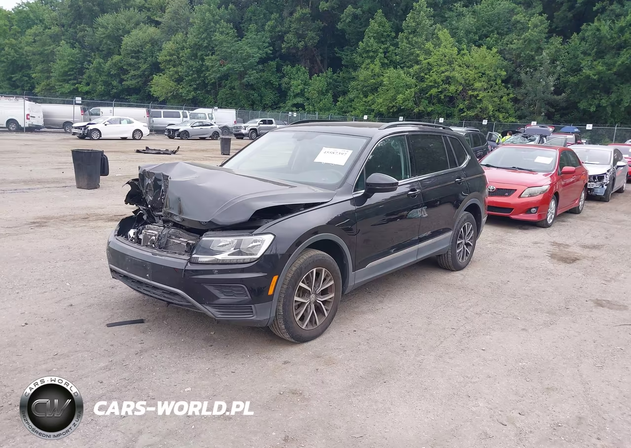 2020 Volkswagen Tiguan 2.0T Se-2.0T Se R-Line Black-2.0T Sel VIN:3VV2B7AX6LM020618 - 2