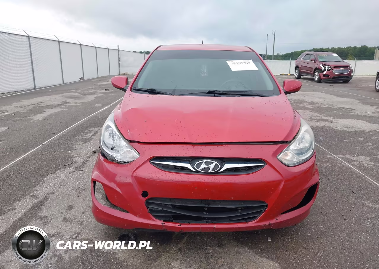 2014 Hyundai Accent Gls VIN:KMHCT4AE6EU741206 - 12