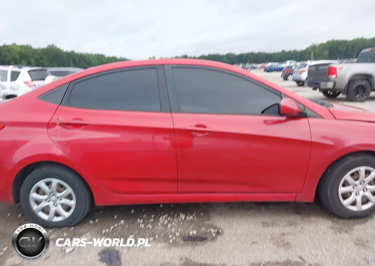 2014 Hyundai Accent Gls VIN:KMHCT4AE6EU741206 - 13