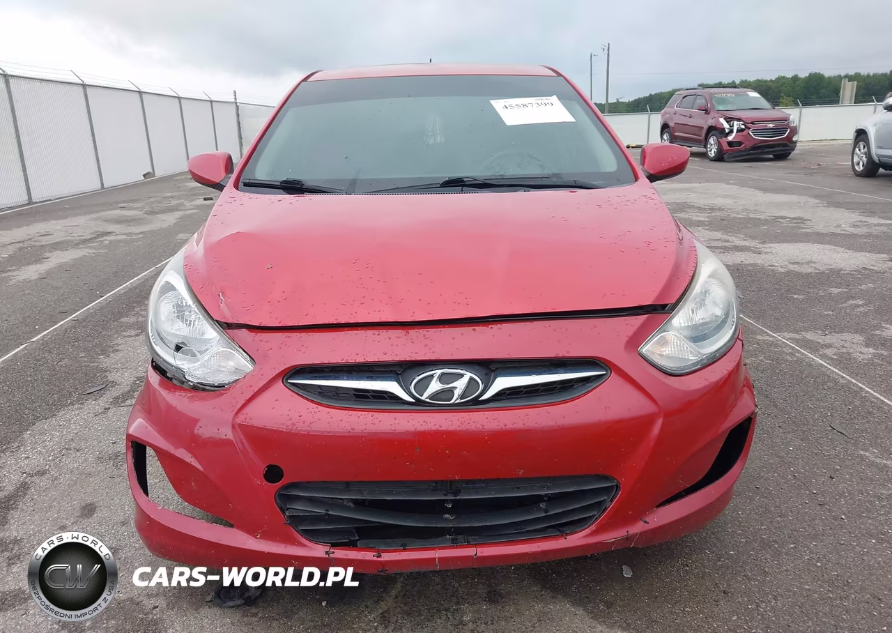 2014 Hyundai Accent Gls VIN:KMHCT4AE6EU741206 - 6