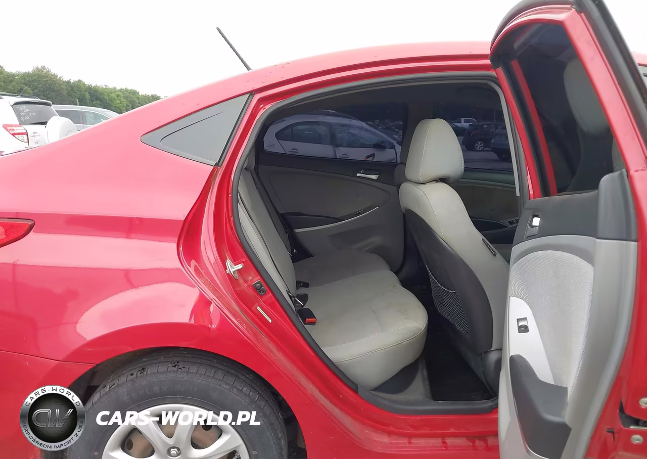 2014 Hyundai Accent Gls VIN:KMHCT4AE6EU741206 - 8