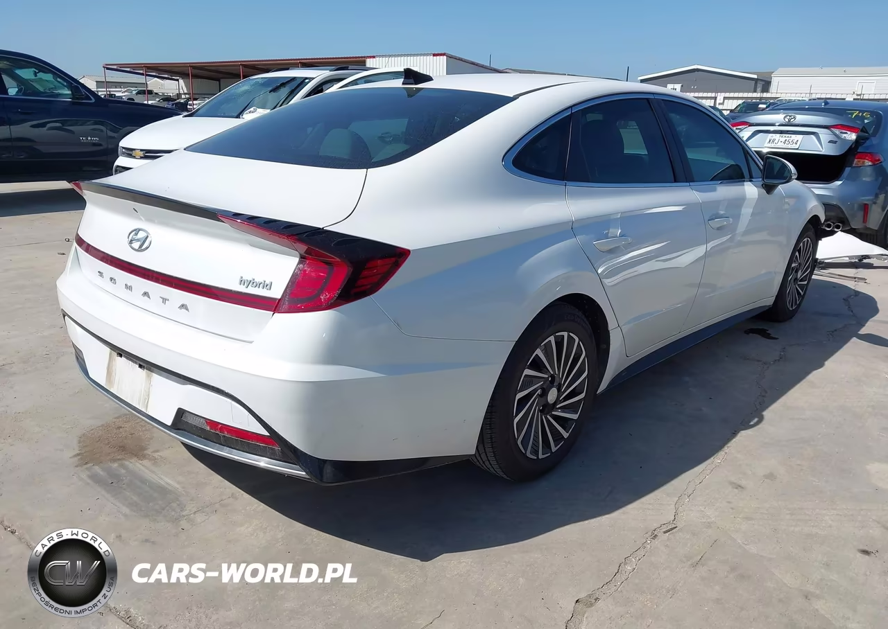 2021 Hyundai Sonata Sel VIN:KMHL34JJ1MA036102 - 4