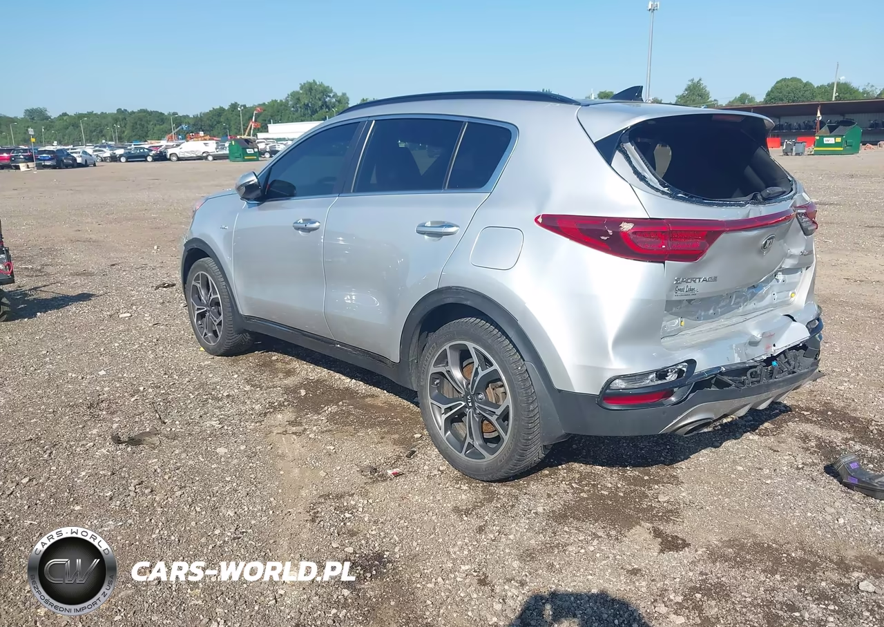 2020 Kia Sportage Sx Turbo VIN:KNDPRCA63L7828340 - 3