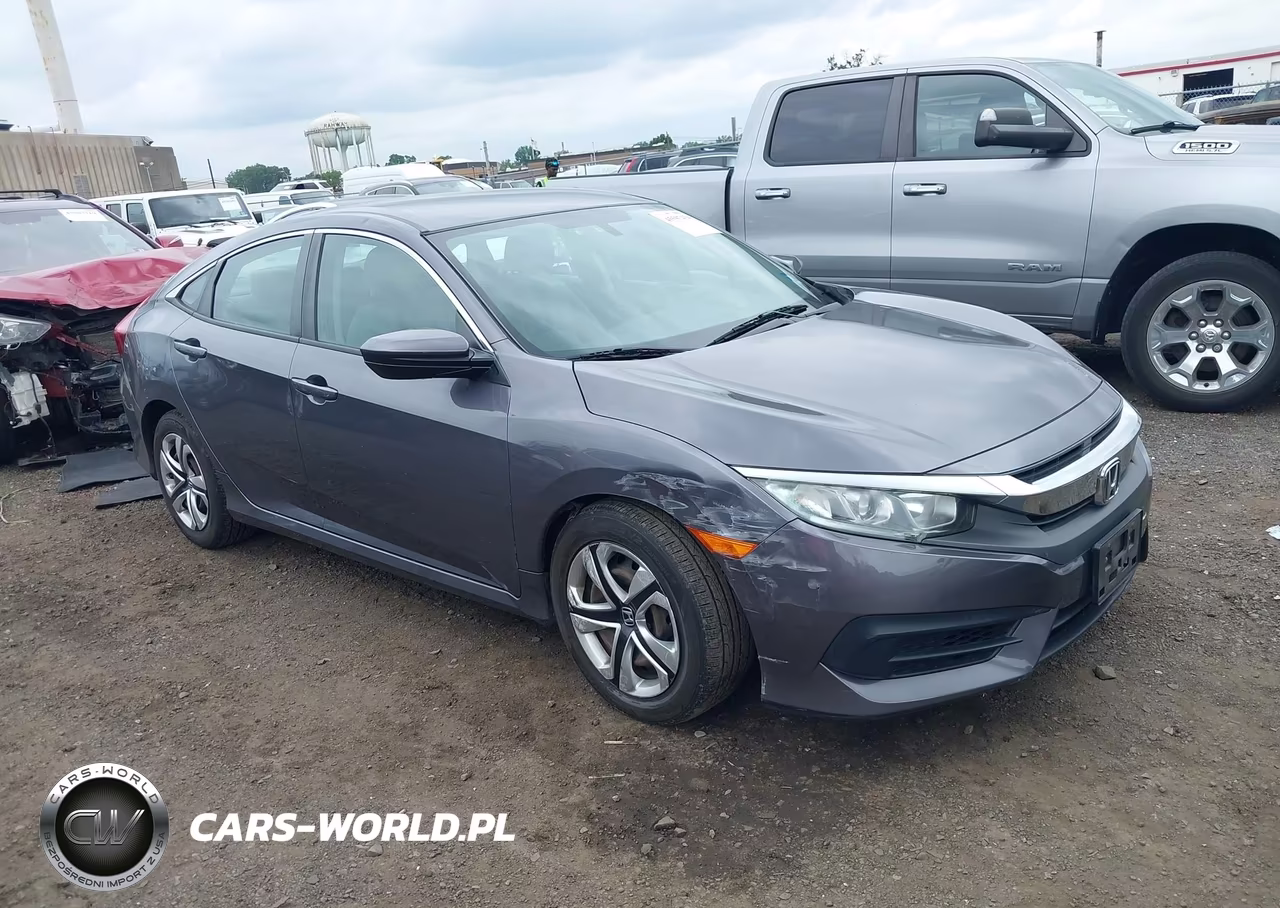 2018 Honda Civic Lx VIN:2HGFC2F50JH523291 - 1