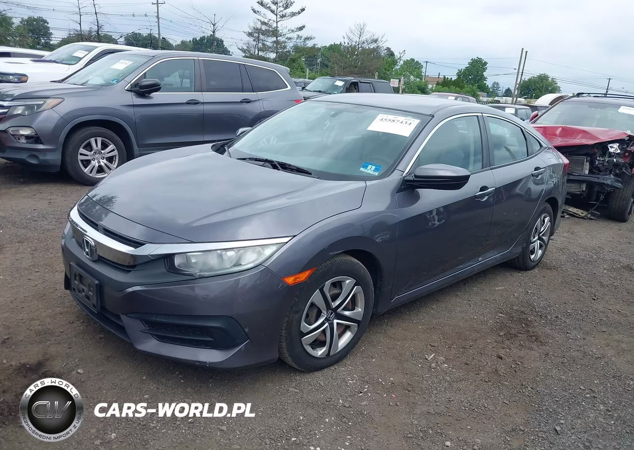 2018 Honda Civic Lx VIN:2HGFC2F50JH523291 - 2