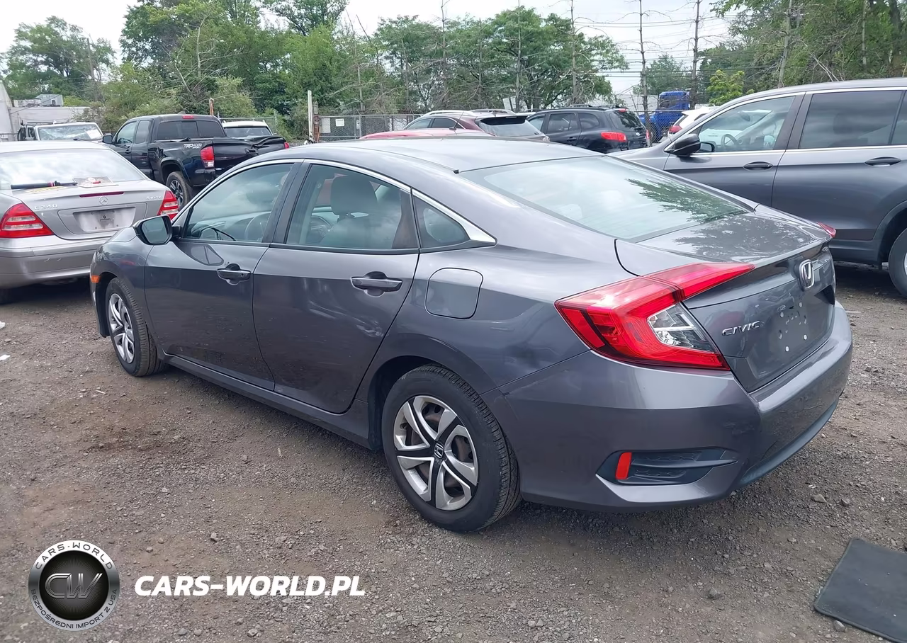 2018 Honda Civic Lx VIN:2HGFC2F50JH523291 - 3