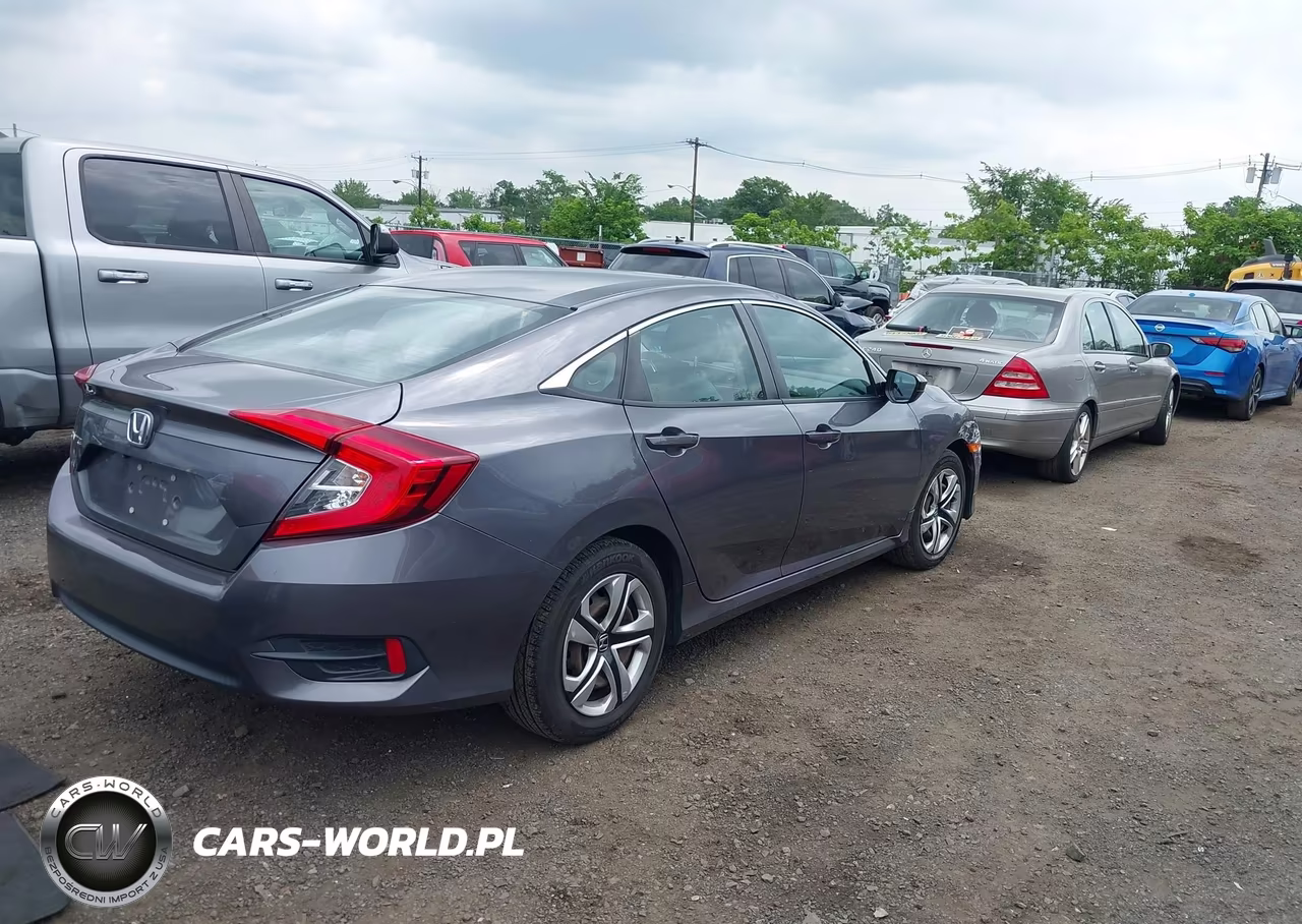 2018 Honda Civic Lx VIN:2HGFC2F50JH523291 - 4