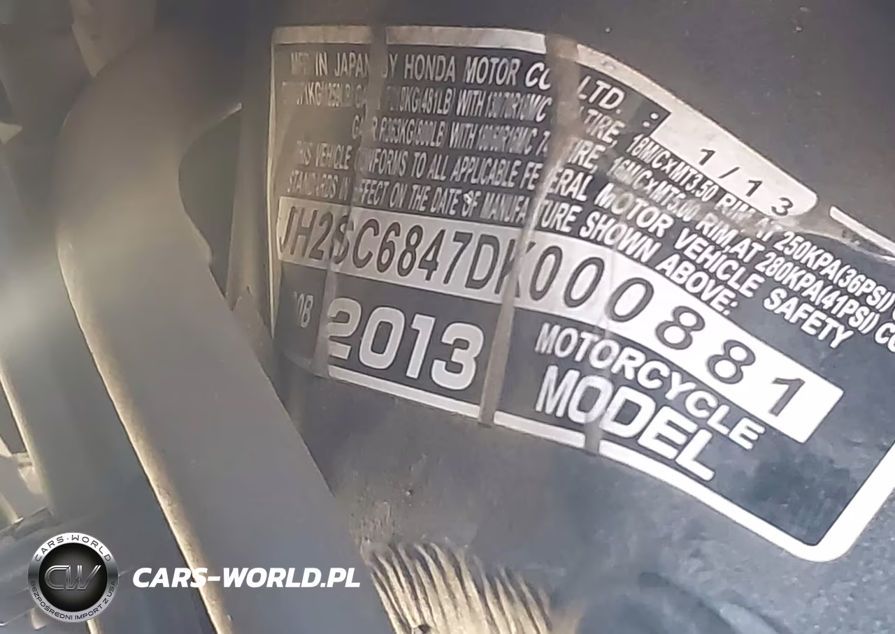 2013 Honda Gl1800 B VIN:JH2SC6847DK000881 - 10