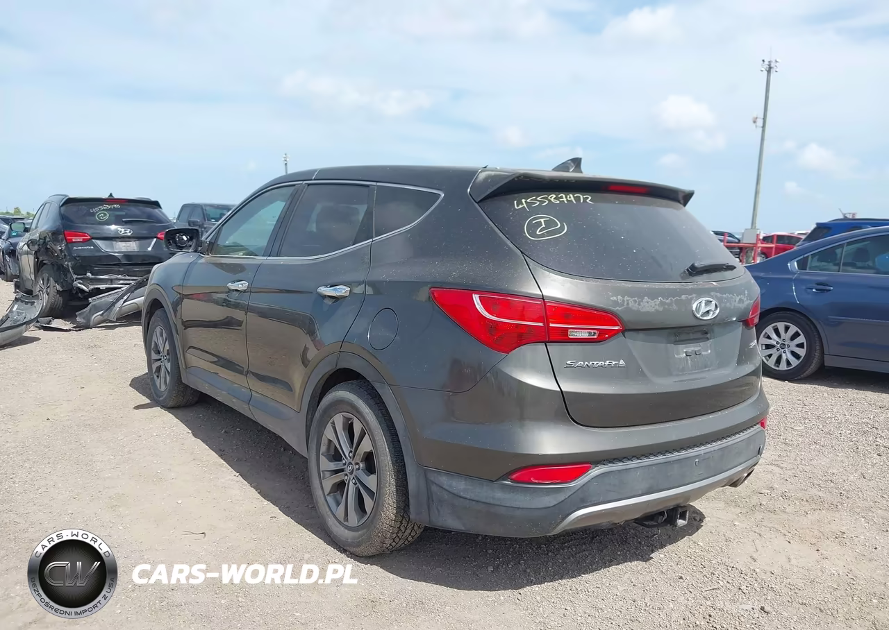 2013 Hyundai Santa Fe Sport VIN:5XYZT3LB5DG054679 - 3