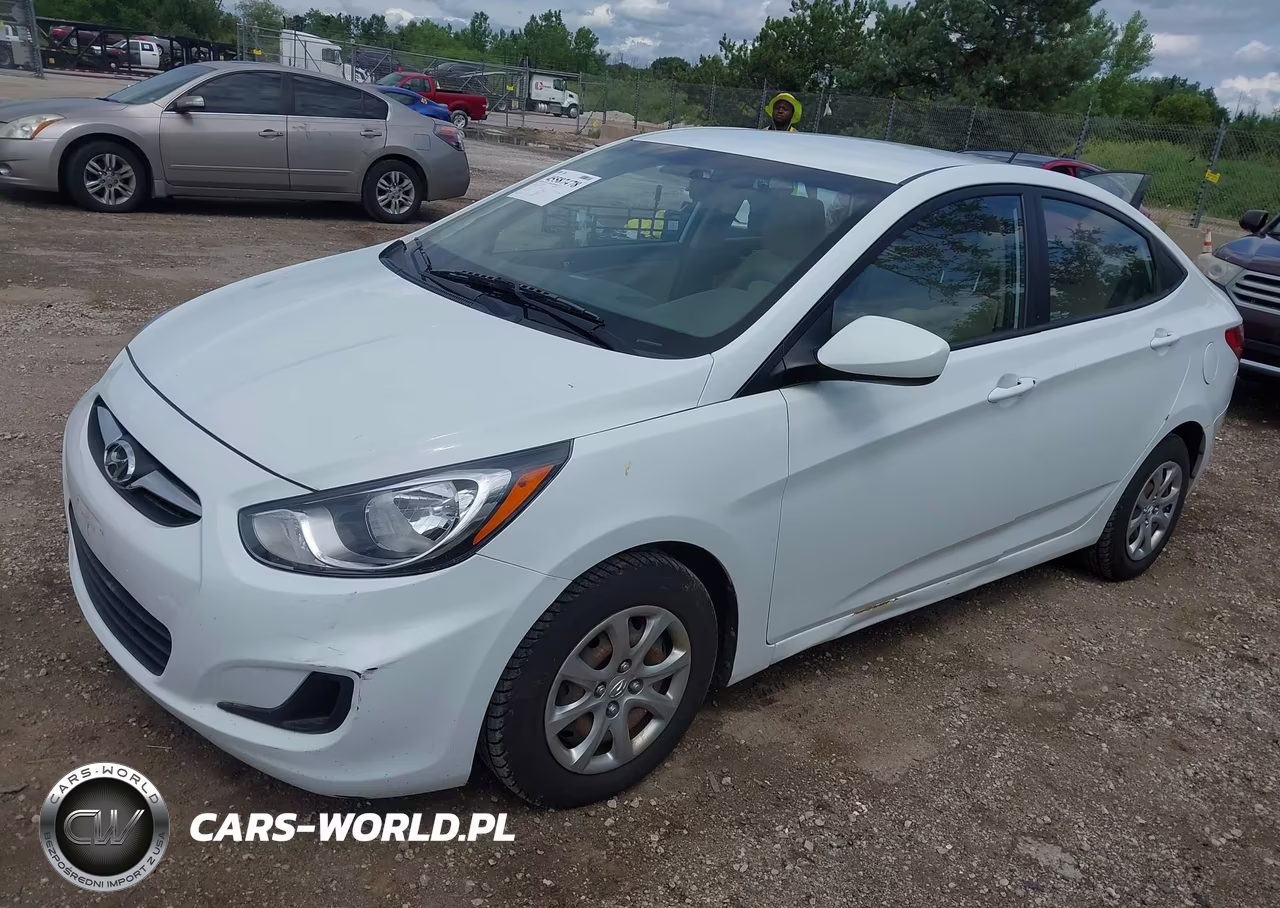 2013 Hyundai Accent Gls VIN:KMHCT4AE5DU420434 - 2