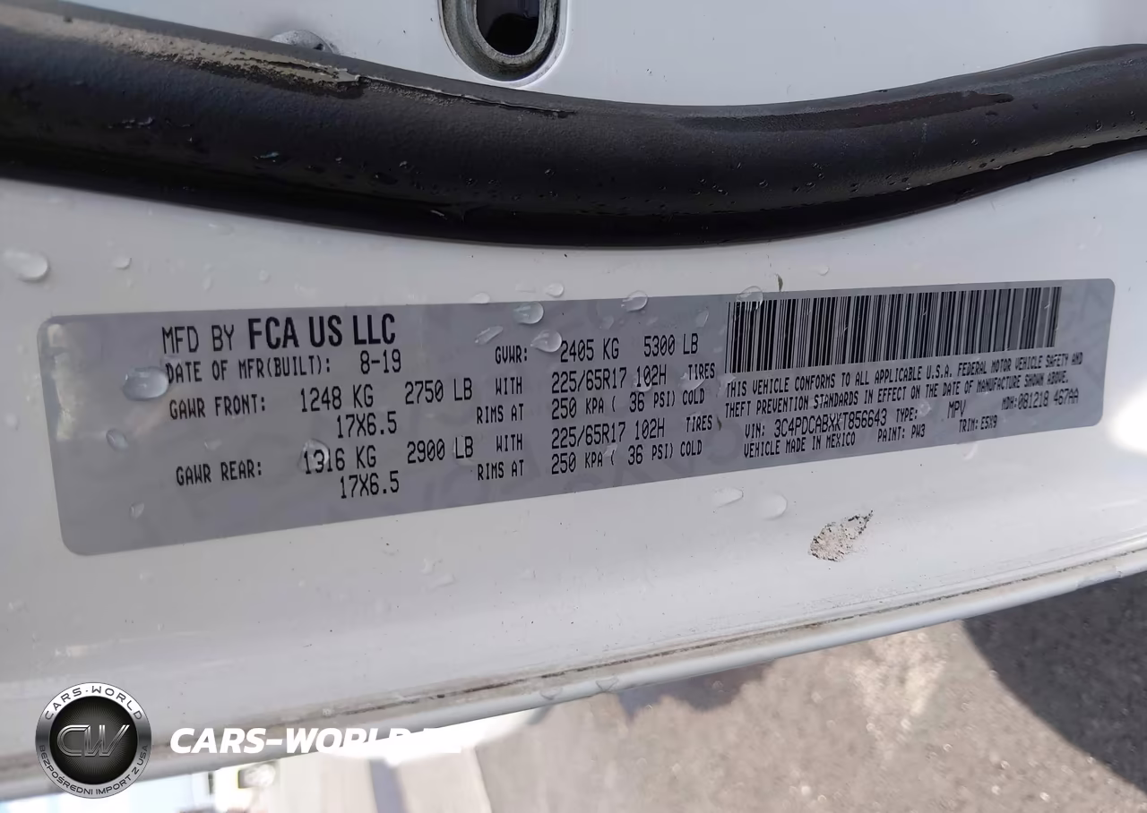 2019 Dodge Journey Se Value Package VIN:3C4PDCABXKT856643 - 9