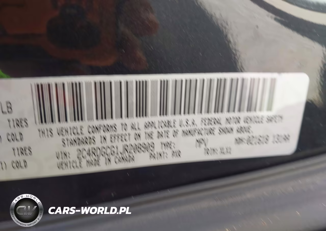 2018 Dodge Grand Caravan Sxt VIN:2C4RDGCG1JR208909 - 9