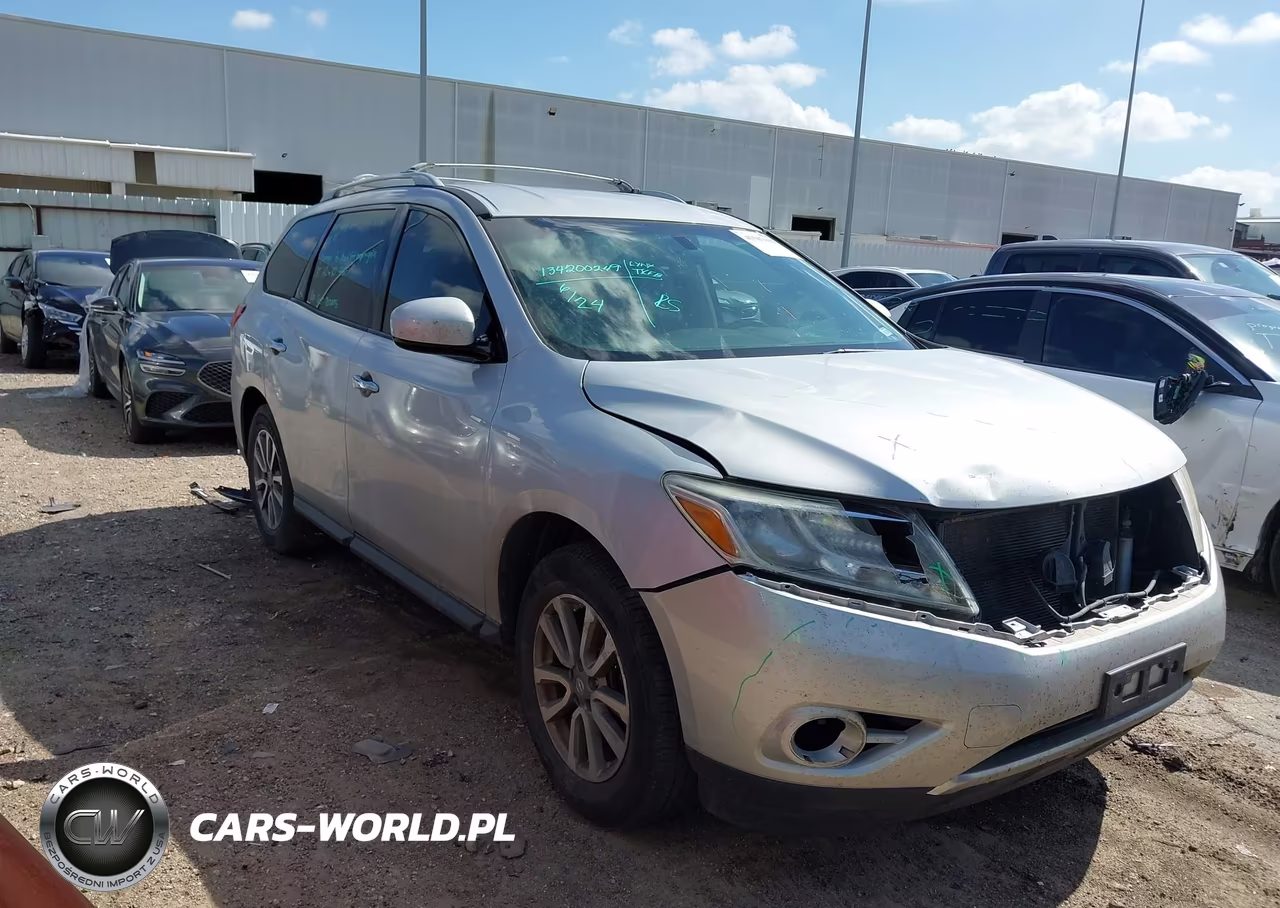 2013 Nissan Pathfinder Sv VIN:5N1AR2MN5DC618457 - 1
