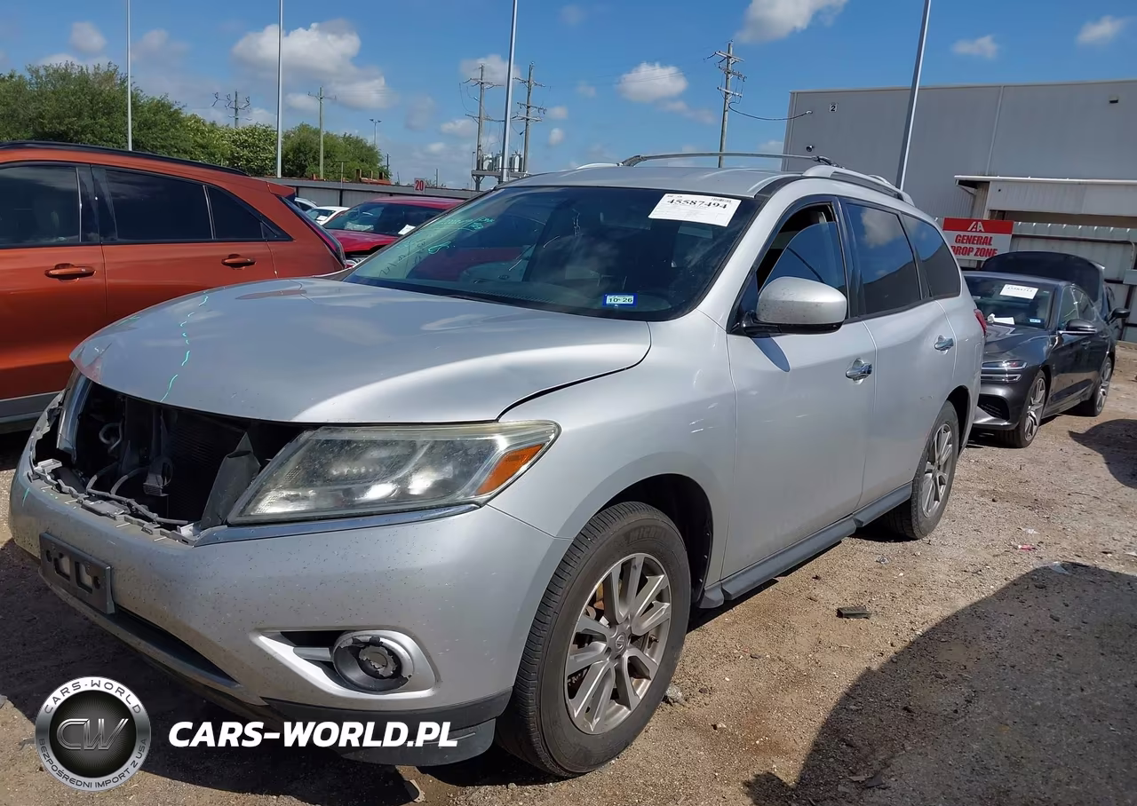 2013 Nissan Pathfinder Sv VIN:5N1AR2MN5DC618457 - 2