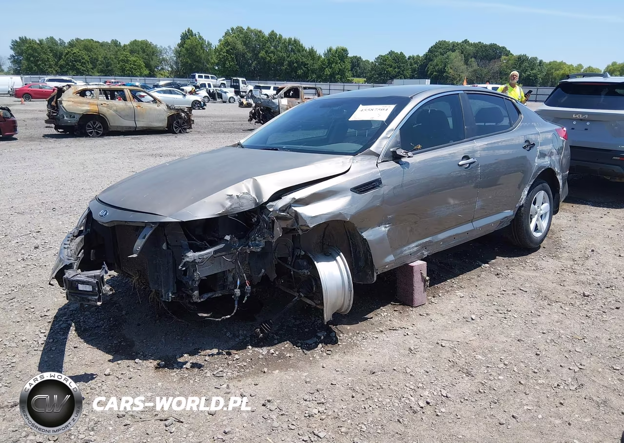 2014 Kia Optima Lx VIN:5XXGM4A79EG334622 - 2