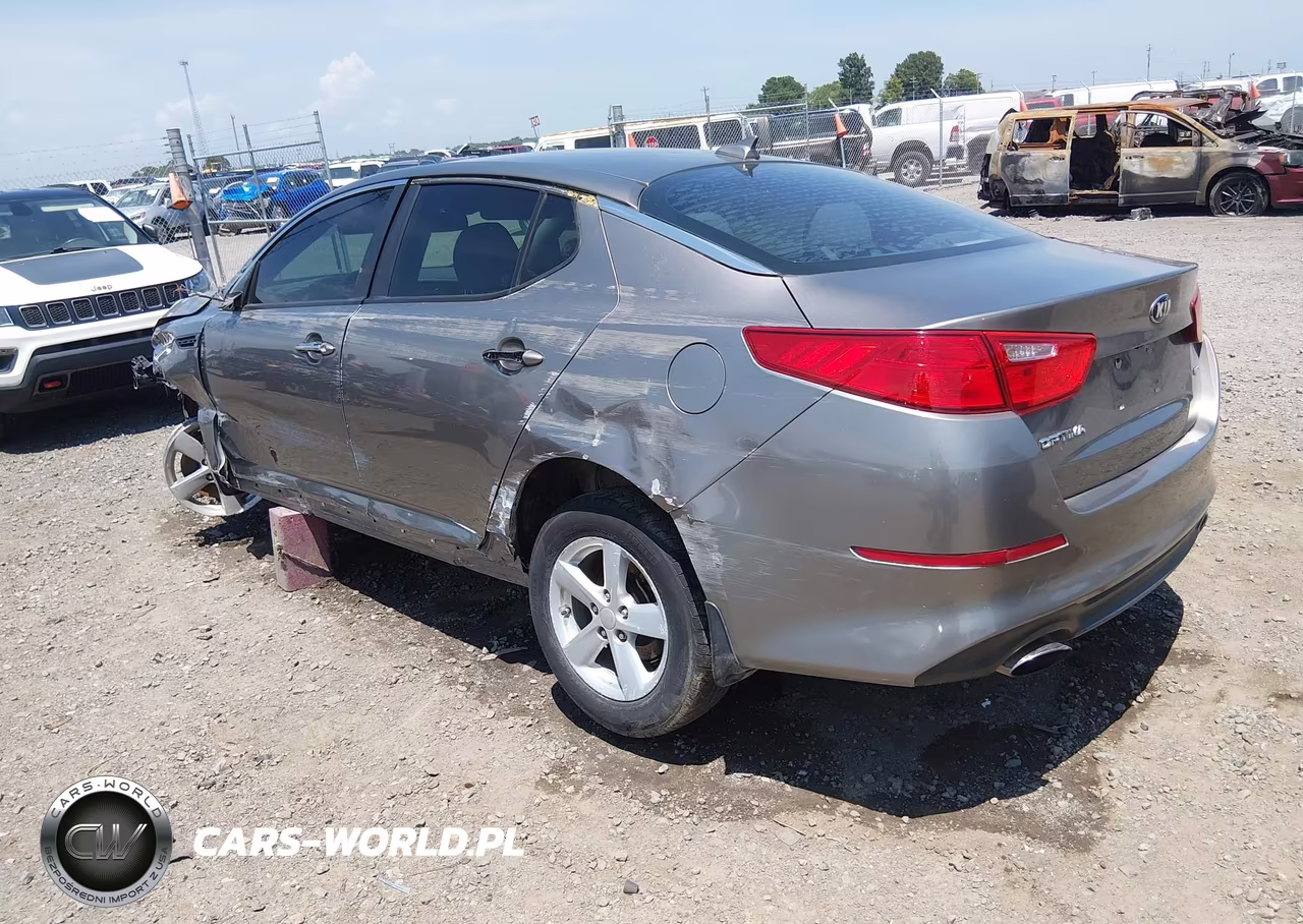 2014 Kia Optima Lx VIN:5XXGM4A79EG334622 - 3