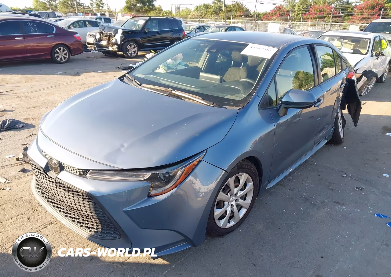2021 Toyota Corolla Le VIN:JTDEPMAE7MJ188244 - 2