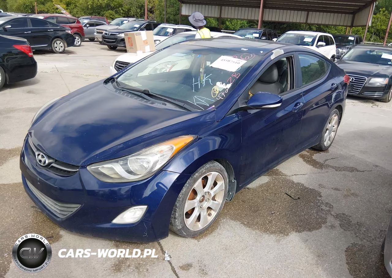 2012 Hyundai Elantra Limited VIN:5NPDH4AE3CH111600 - 2