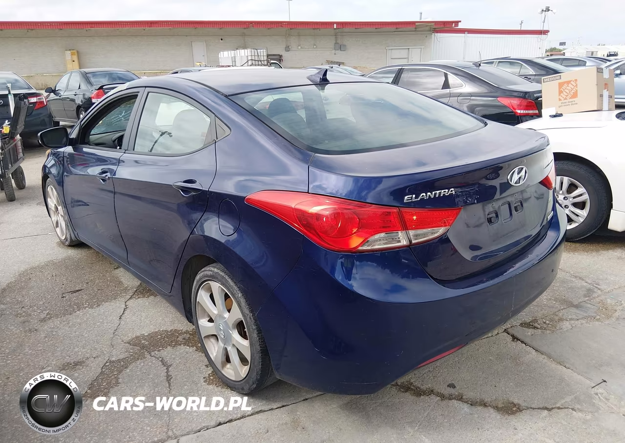 2012 Hyundai Elantra Limited VIN:5NPDH4AE3CH111600 - 3