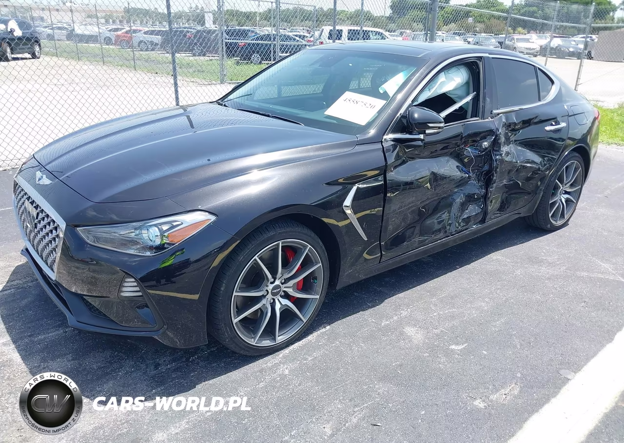 2021 Genesis G70 VIN:KMTG74LE3MU072691 - 2