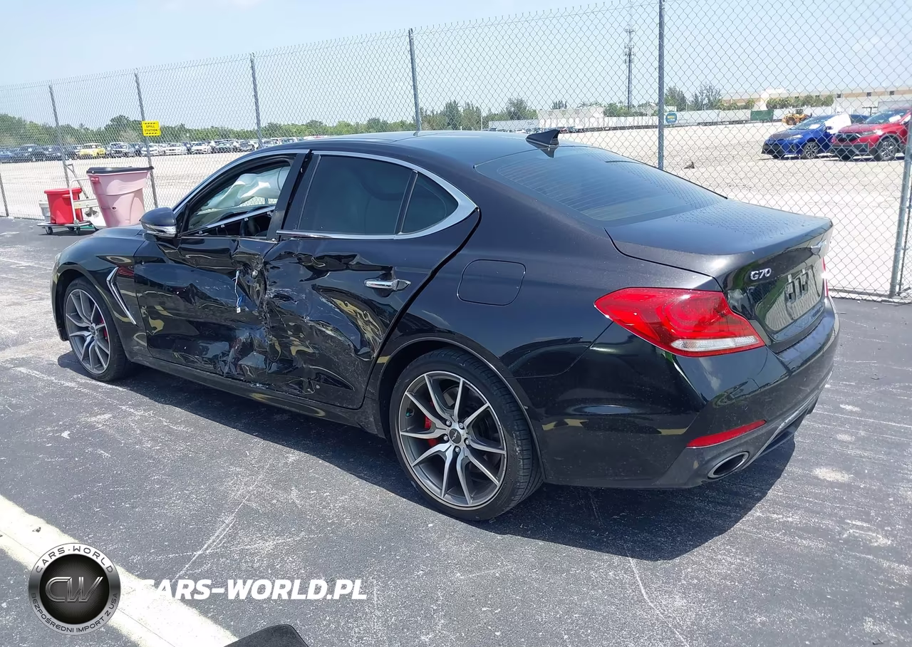 2021 Genesis G70 VIN:KMTG74LE3MU072691 - 3