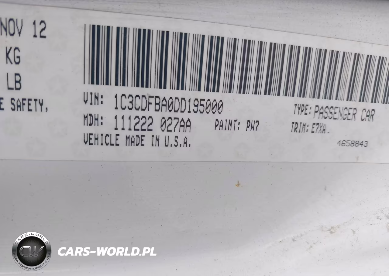 2013 Dodge Dart Sxt VIN:1C3CDFBA0DD195000 - 9
