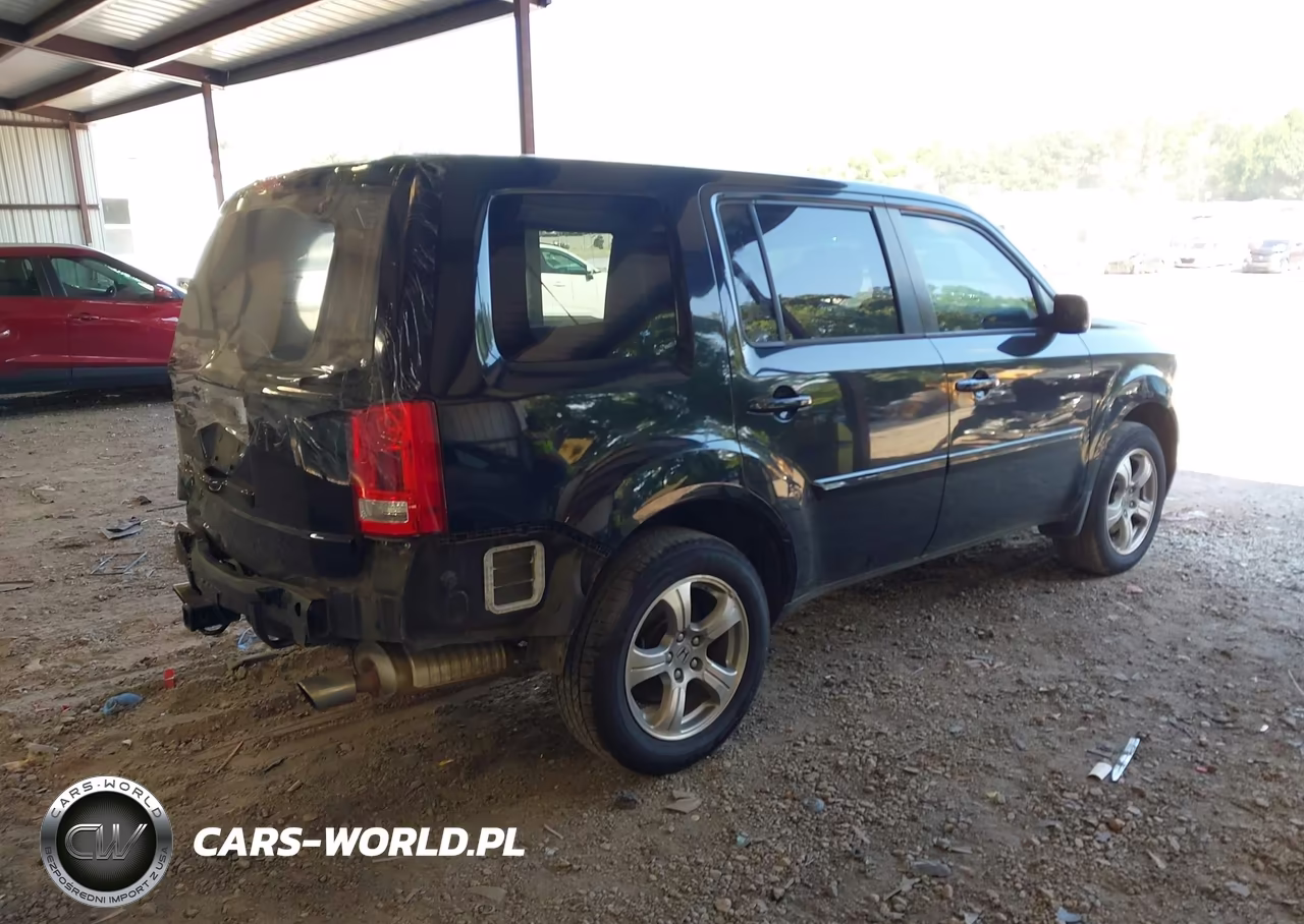 2015 Honda Pilot Ex-L VIN:5FNYF3H57FB012045 - 4