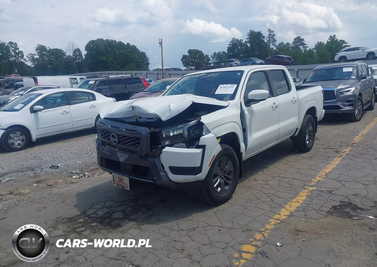 2026 Nissan Frontier Sv 4X4 VIN:1N6ED1EK6TN615442 - 2