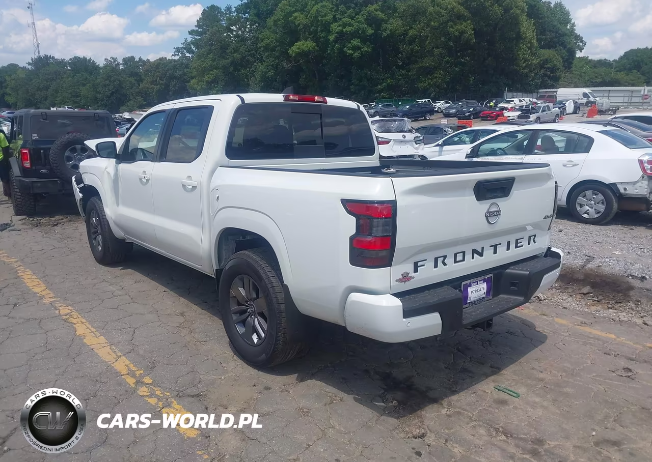 2026 Nissan Frontier Sv 4X4 VIN:1N6ED1EK6TN615442 - 3