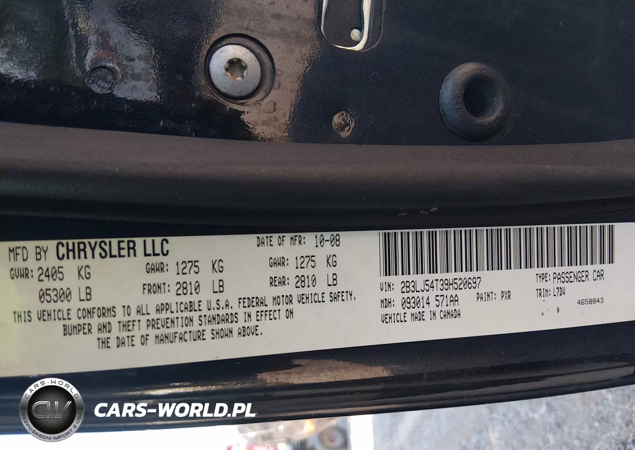 2009 Dodge Challenger R-T VIN:2B3LJ54T39H520697 - 10