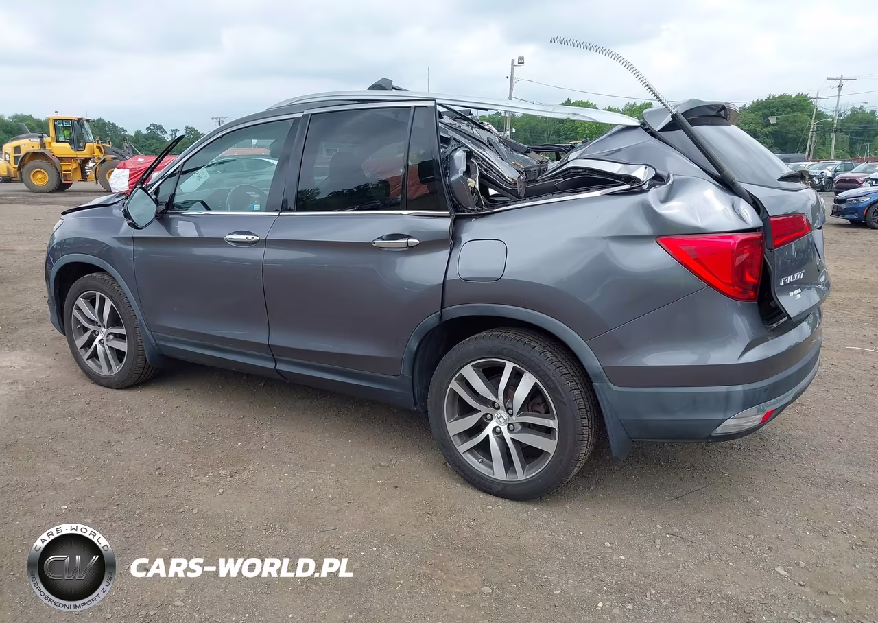 2016 Honda Pilot Elite VIN:5FNYF6H08GB025233 - 3