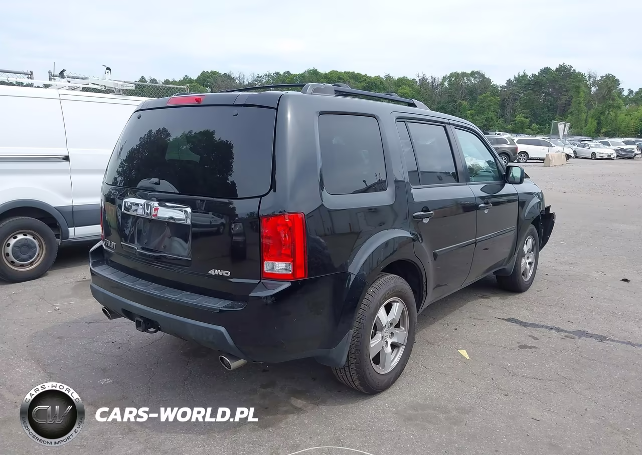 2011 Honda Pilot Ex-L VIN:5FNYF4H53BB086899 - 4