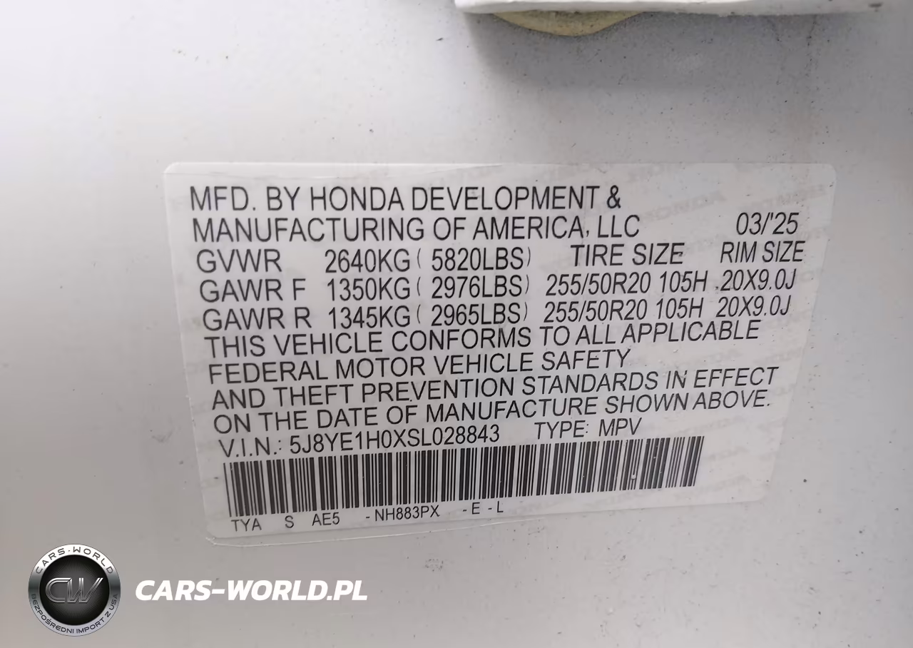 2025 Acura Mdx A-Spec VIN:5J8YE1H0XSL028843 - 9