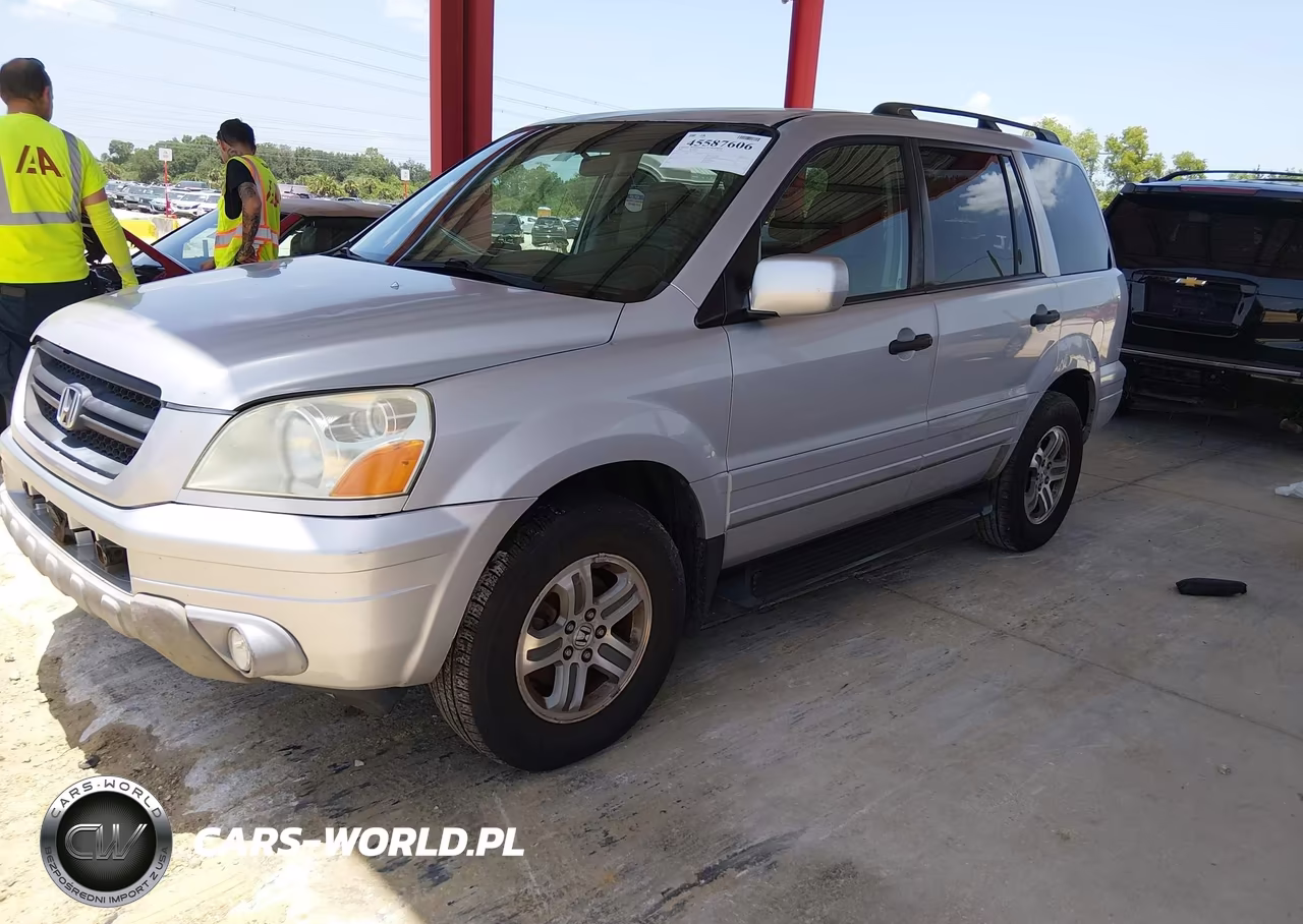 2004 Honda Pilot Ex-L VIN:2HKYF18694H526068 - 2