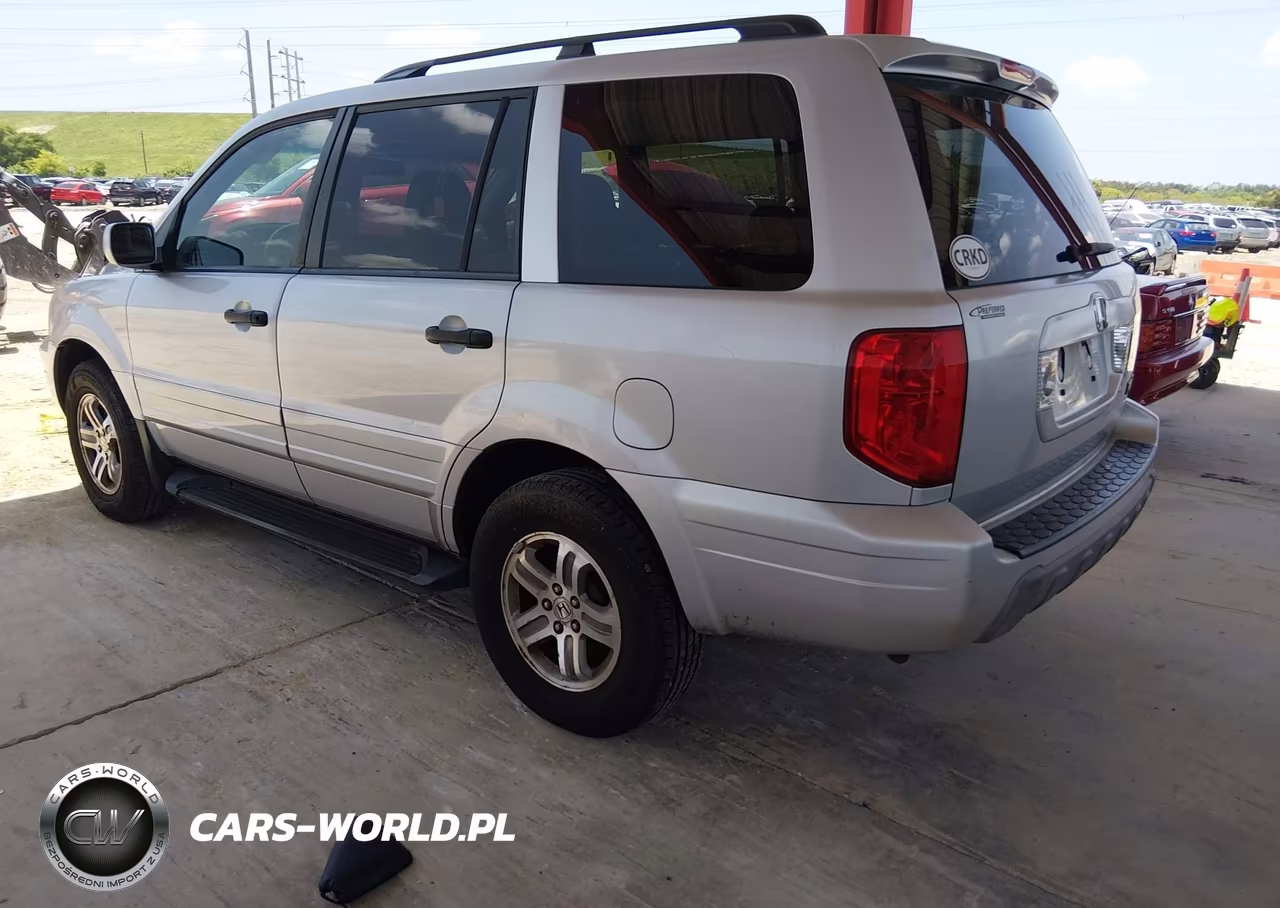 2004 Honda Pilot Ex-L VIN:2HKYF18694H526068 - 3