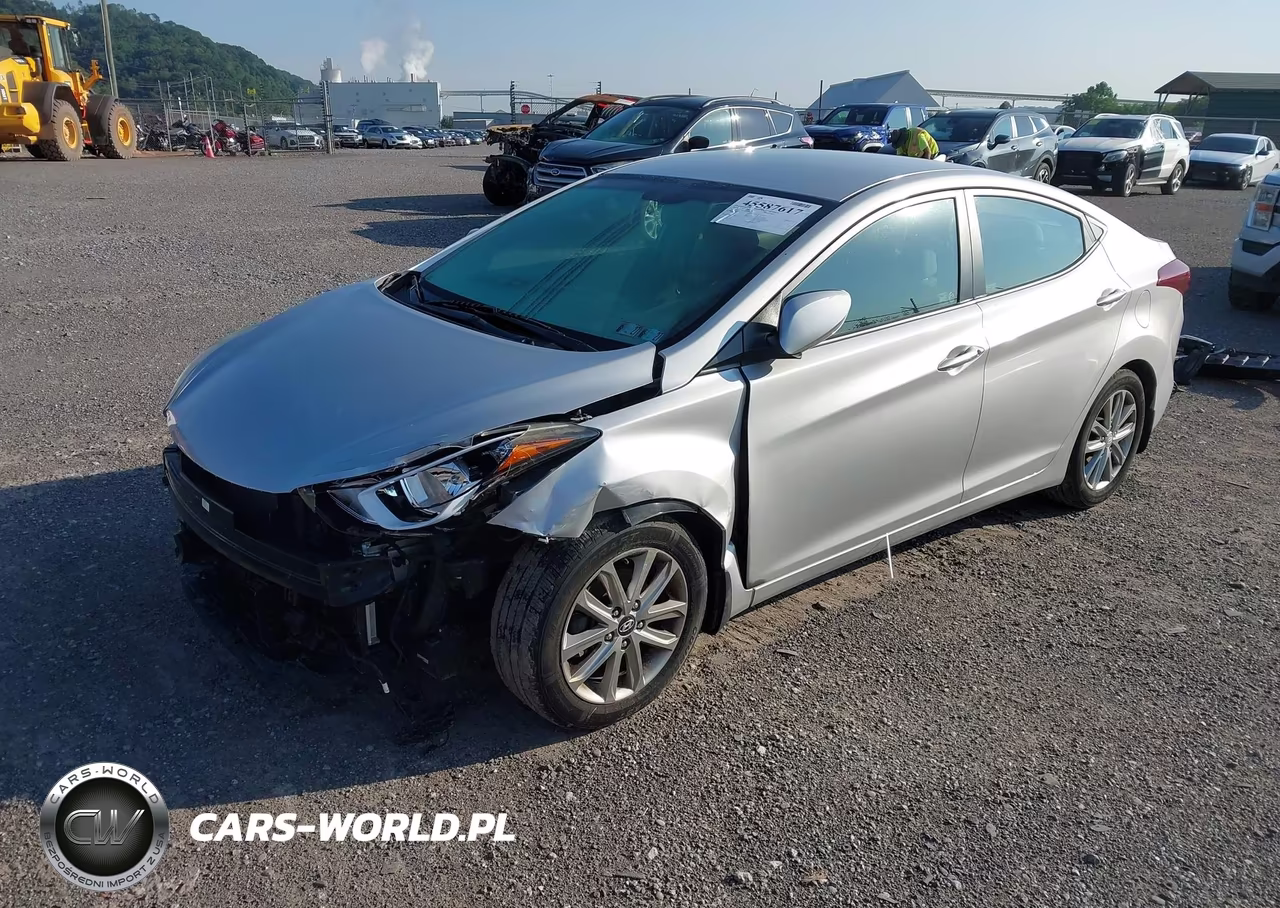 2015 Hyundai Elantra Se VIN:KMHDH4AE2FU438205 - 2