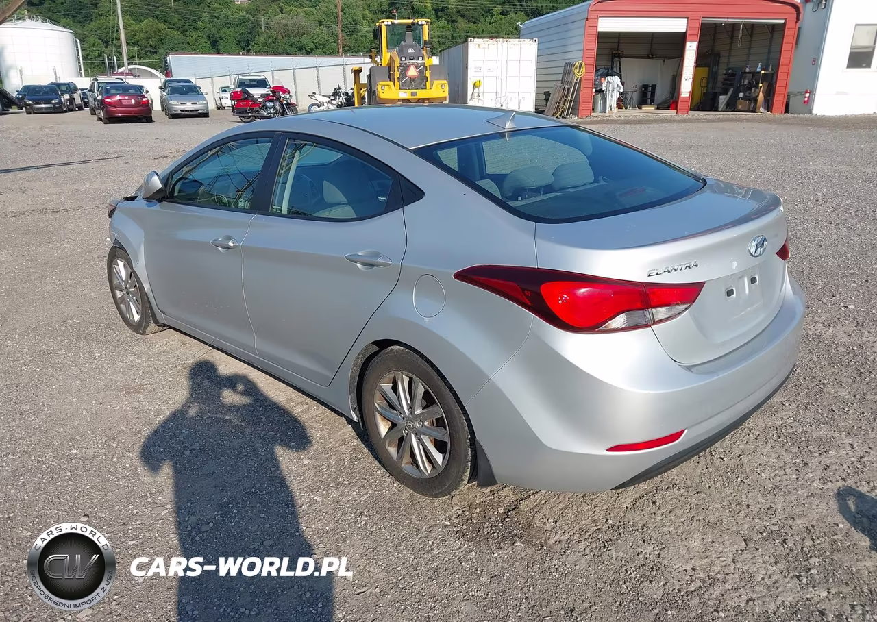 2015 Hyundai Elantra Se VIN:KMHDH4AE2FU438205 - 3