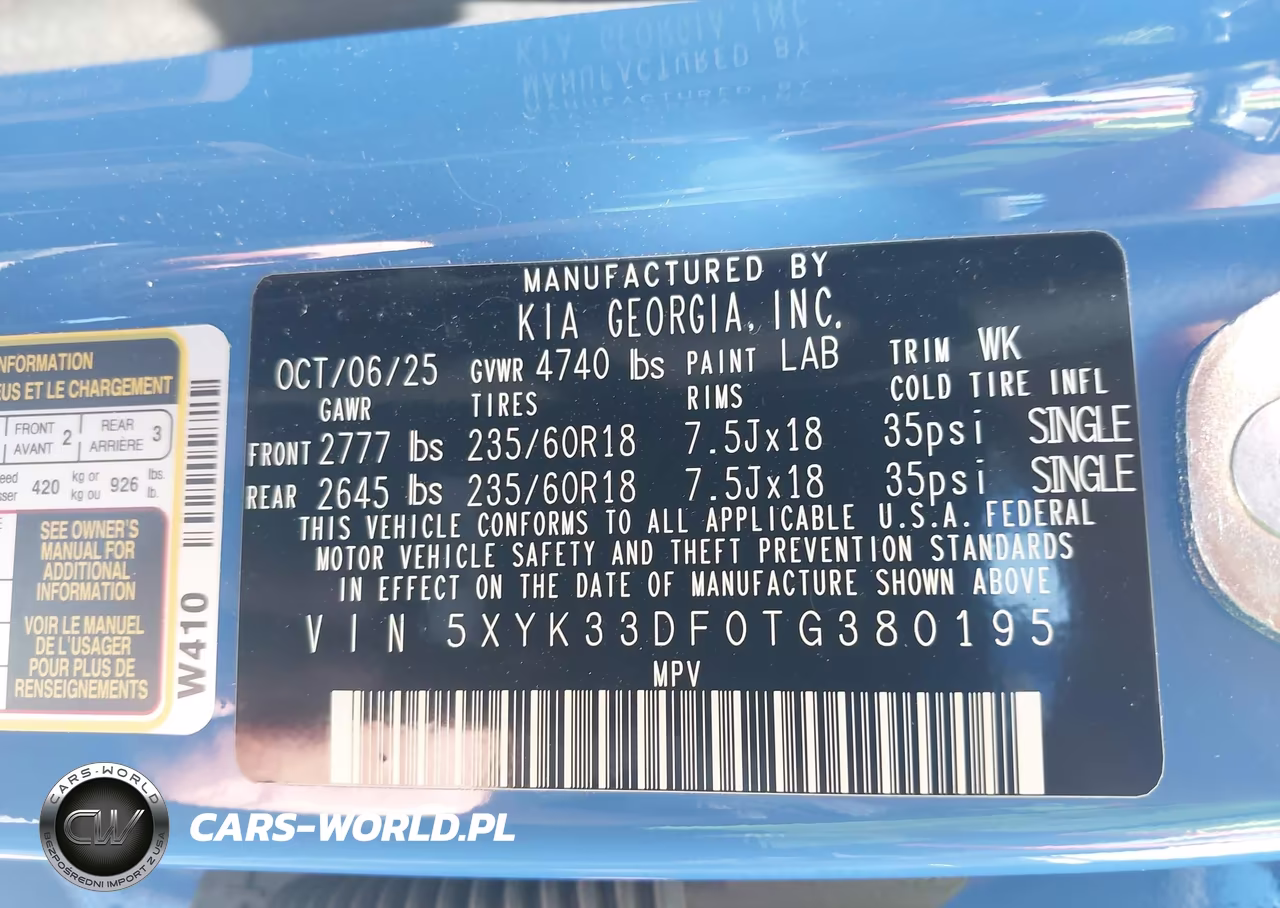2026 Kia Sportage Ex VIN:5XYK33DF0TG380195 - 9