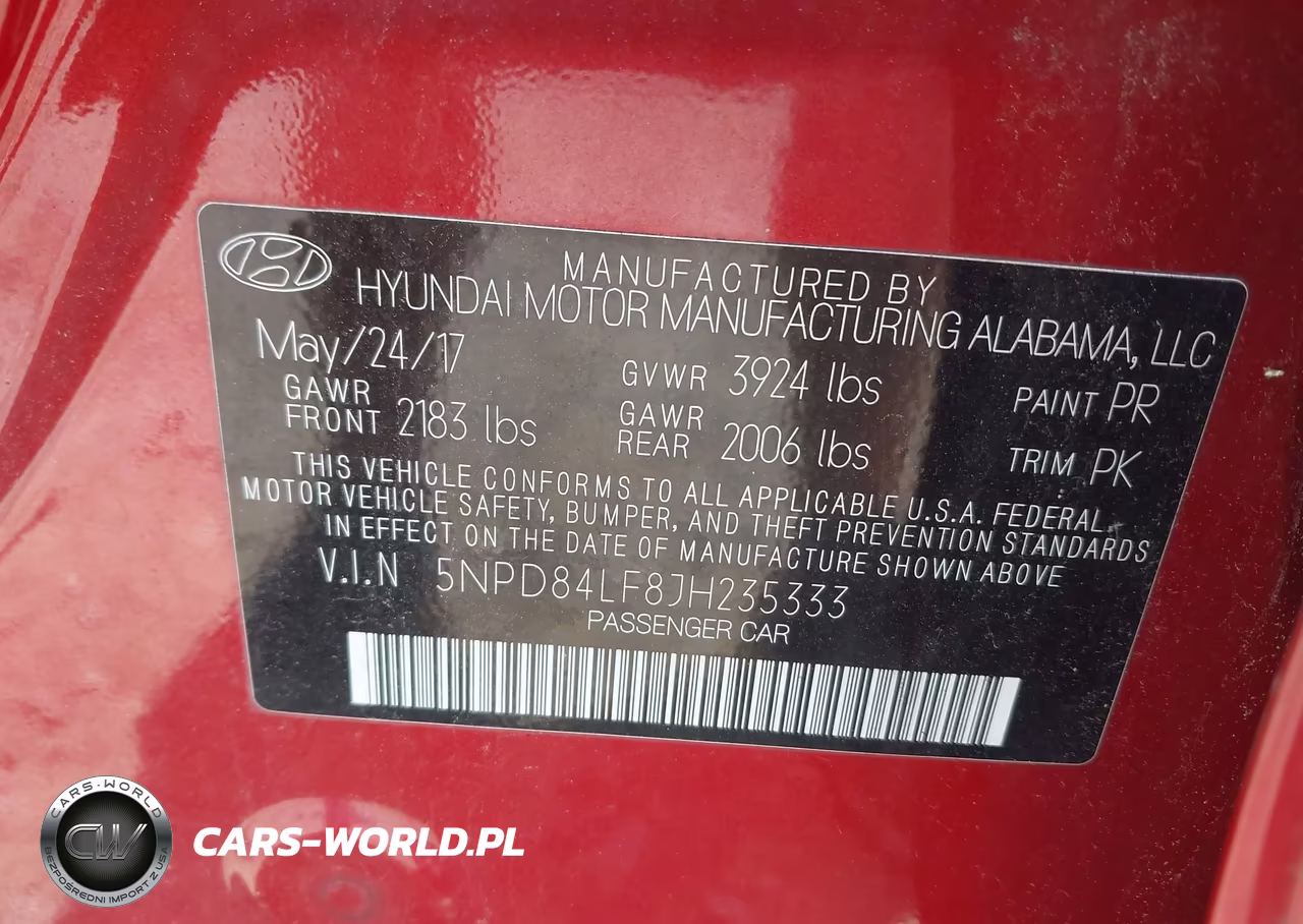 2018 Hyundai Elantra Sel VIN:5NPD84LF8JH235333 - 9